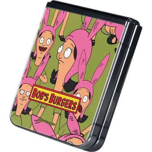 Bobs Burgers Louise Belcher Galaxy Z Flip5 5G Skin